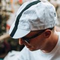 LUXA Classic Stripe baseballová čiapka biela a čierna LULOCKCSW 2