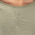 Dámsky tréningový top s dlhým rukávom MITARE Push Up Max Crop Top green K084 4