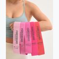 Sada cvičebných pásov FORCEBAND Mini Band 5 szt. + E-BOOK pink 5