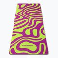 Podložka na jogu/fitness ORCEBAND Abstract Violet 4 mm violet/lime 2