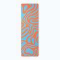 Podložka na jogu/fitness ORCEBAND Abstract Orange 4 mm orange/blue