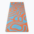 Podložka na jogu/fitness ORCEBAND Abstract Orange 4 mm orange/blue 2