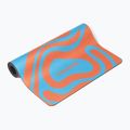 Podložka na jogu/fitness ORCEBAND Abstract Orange 4 mm orange/blue 3