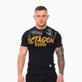 Pánske tričko Octagon Second Face black/multicolor