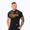 Pánske tričko Octagon Second Face black/multicolor 4