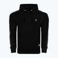 Pánska mikina s kapucňou Octagon Stripe black