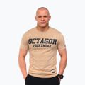 Pánske tričko Octagon FW Straight beige