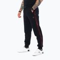 Pánske nohavice Octagon Stripe black/red 3