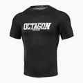 Pánsky rashguard Octagon Premium Fight Wear black