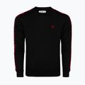 Pánska mikina Octagon Stripe black/red