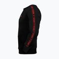 Pánska mikina Octagon Stripe black/red 3