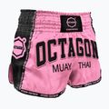 Pánske tréningové šortky Octagon Muay Thai ružové
