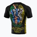 Pánsky rashguard Octagon Premium Jiu Jitsu Family black/multicolour 2