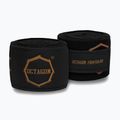Boxerské bandáže Octagon Fightgear Supreme Printed 300 cm black/gold