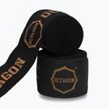 Boxerské bandáže Octagon Fightgear Supreme Printed 300 cm black/gold 2