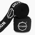 Boxerské bandáže Octagon Fightgear Supreme Printed 500 cm black/white 2