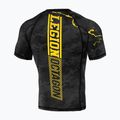 Rashguard pánsky Octagon Legion Premium čierny/žltý 2