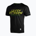Pánske tričko Octagon Legion Brainrot Braziliano Crocodano black/multicolor