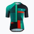 Pánsky cyklistický dres Quest Geo emerald