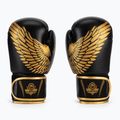 Boxerské rukavice DBX BUSHIDO "HAWK" Active Clima čierna a zlatá B-2v17 2