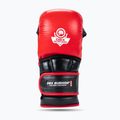DBX BUSHIDO MMA Premium čierne/červené grapplingové rukavice 2