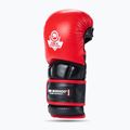 DBX BUSHIDO MMA Premium čierne/červené grapplingové rukavice 4