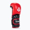 DBX BUSHIDO MMA Premium čierne/červené grapplingové rukavice 9