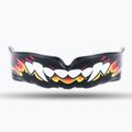 Chránič čeľuste DBX BUSHIDO Flame HydraGel black/white/yellow 3