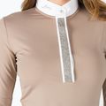 Dámske súťažné tričko s dlhým rukávom Fera Stradust beige 1.1.l 4