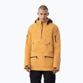 Pánska snowboardová bunda 4F M290 oranžová