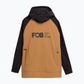 Pánska snowboardová bunda 4F M150 beige