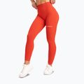 Dámske tréningové legíny Gym Glamour push up orange 369 16