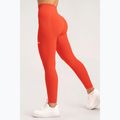 Dámske tréningové legíny Gym Glamour push up orange 369 20