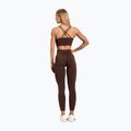 Dámske tréningové legíny Gym Glamour push up hnedé 370 4