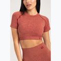 Dámske tréningové tričko Gym Glamour Seamless Rashguard cherry 3