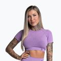 Dámske tréningové tričko Gym Glamour Seamless Rashguard lilac