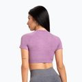 Dámske tréningové tričko Gym Glamour Seamless Rashguard lilac 2