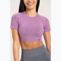 Dámske tréningové tričko Gym Glamour Seamless Rashguard lilac 3