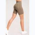 Dámske tréningové šortky Gym Glamour Bikery push up beige 316 15