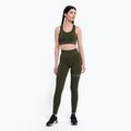 Dámske tréningové legíny Glamour Gym push up tmavozelené 399 2