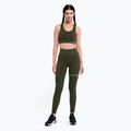 Gym Glamour push up fitness podprsenka tmavozelená 401 2