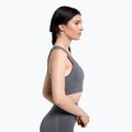 Gym Glamour push up fitness podprsenka šedá 402 3