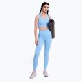Dámske tréningové legíny Gym Glamour push up svetlo modré 405 2