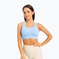 Gym Glamour push up fitness podprsenka modrá 406