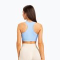 Gym Glamour push up fitness podprsenka modrá 406 2