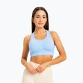 Gym Glamour push up fitness podprsenka modrá 406 3