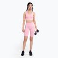 Gym Glamour push up fitness podprsenka svetloružová 409 2