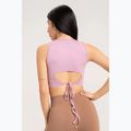 Dámsky tréningový top Gym Glamour Tied Pink 442 2
