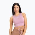 Dámsky tréningový top Gym Glamour Tied Pink 442 3