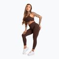 Dámske tréningové legíny Gym Glamour Push Up 2.0 chocolate 2